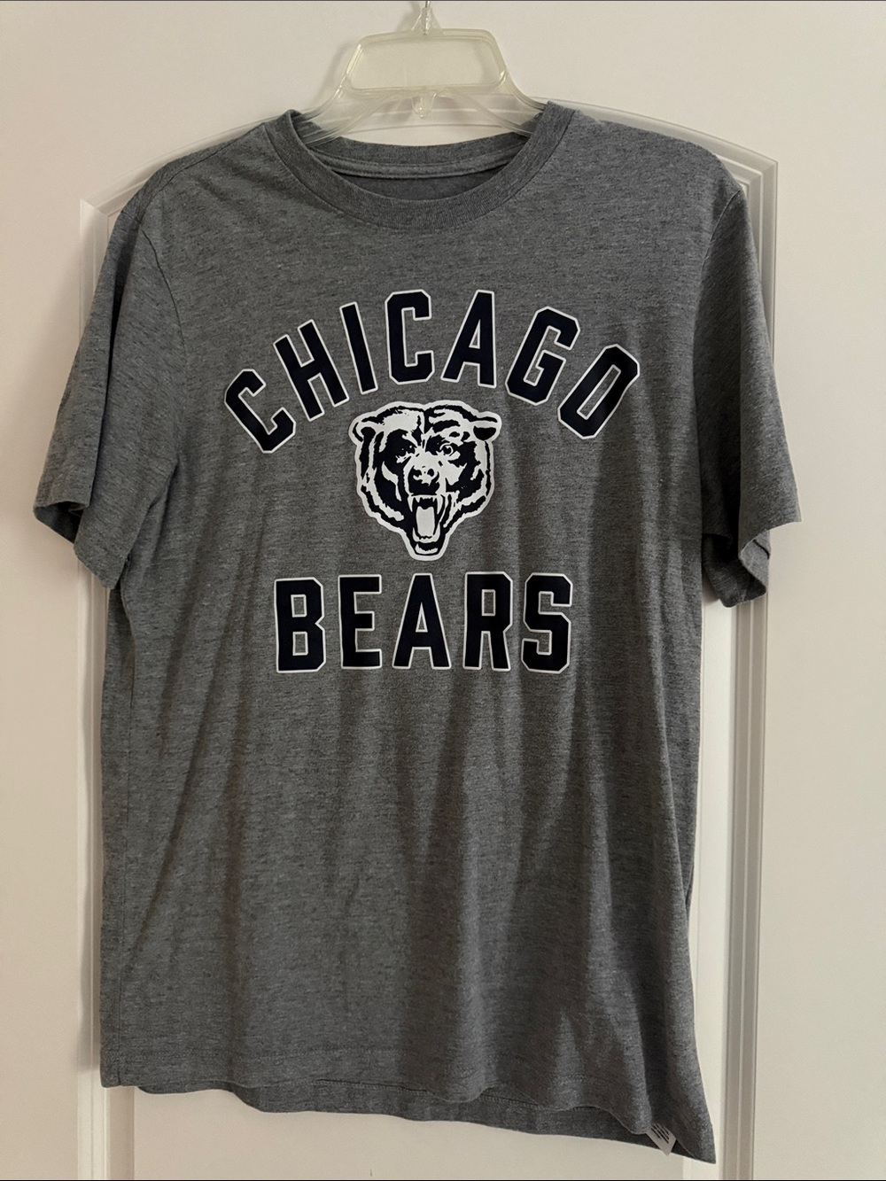 Nike Chicago Bears Grey Short-Sleeve Logo Tee